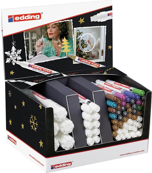 Produktbild Edding Kreidemarker sortiert 68erDP (Mehrfarbig, 68 x)
