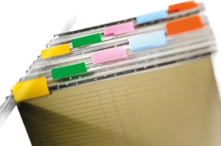 Produktbild Q-Connect Hängemappen olivgrün 5er Set (A4, 1 x)