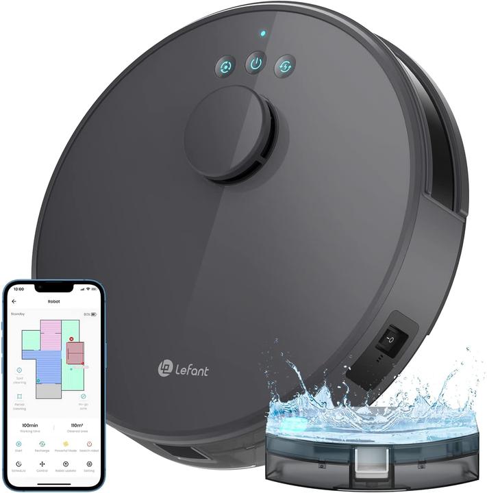 Actual product image Saug-Wischroboter mit 4000Pa und Mapping-Funktion (Vacuum mopping robot)