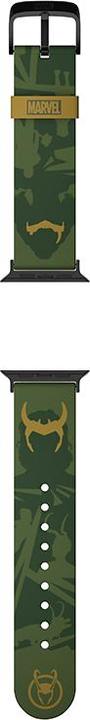 Image du produit Moby Fox MARVEL - Armband für Apple Watch 38/40/41/42/44/45/49 mm (Trickster Loki) (Silicone)