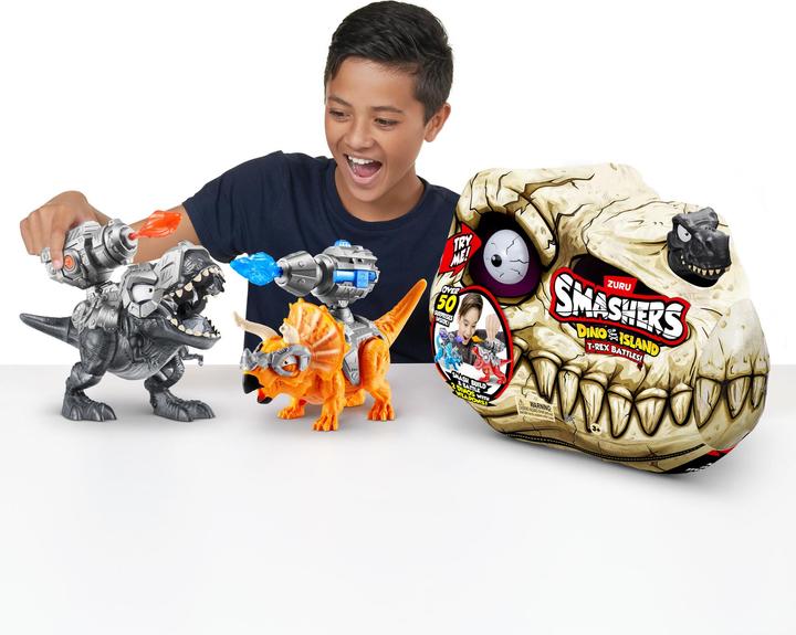 Produktbild Zuru Dino-Insel T-Rex Kampf Spielset