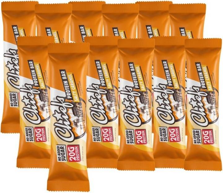 Produktbild Chiefs Protein Bar (Caramel, 12 Stk., 660 g)
