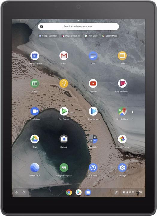 Actual product image ASUS Chromebook Tablet CT100PA-AW0014 32 GB Black Grey (WLAN only, 9.70", 32 GB, Grey)