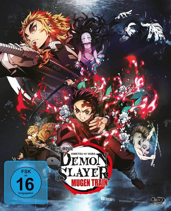 Produktbild Demon Slayer -Kimetsu no Yaiba- The Movie: Mugen Train - Blu-ray (Blu-ray, 2021, Deutsch, Japanisch)
