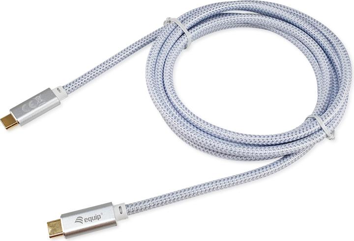 equip Câble USB-C 3.2 -> C St/St 3.00m 5A 4K/60Hz ws (3 m, USB 3.2 Gen 2, 100 W)