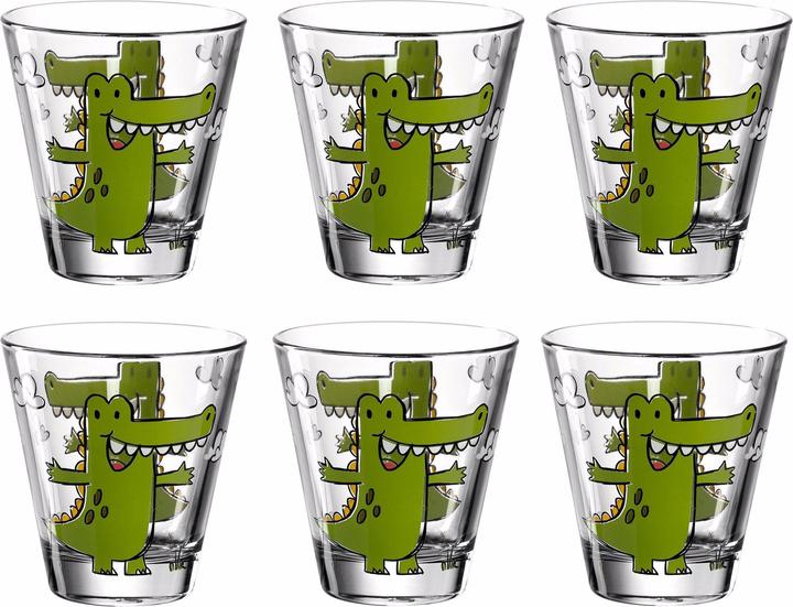 Actual product image Leonardo Drinking cup Bambini Crocodile 120 ml, 6 pieces (0.22 l, 6 x)