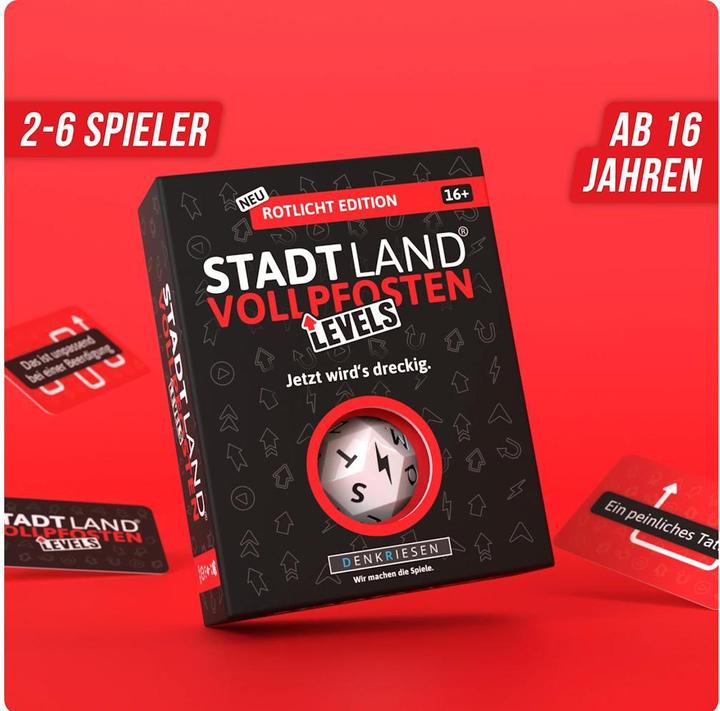 Produktbild Denkriesen STADT LAND VOLLPFOSTEN – LEVELS Rotlicht (Deutsch)