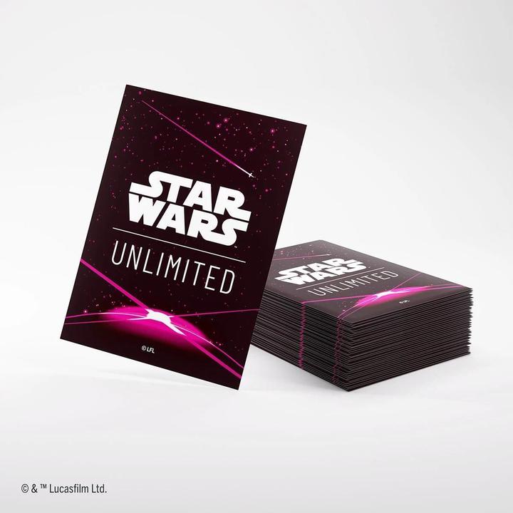 Produktbild Ultra Pro Star Wars: Unlimited Art Sleeves - Card Back Magenta