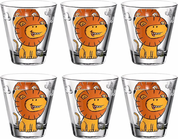 Produktbild Leonardo Trinkbecher Bambini Löwe 120 ml, 6 Stück (0.22 l, 6 x)