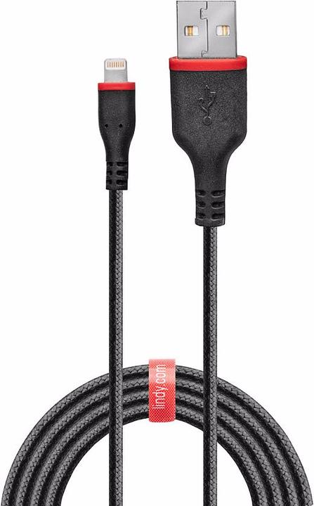 Image du produit Lindy Câble de recharge Lightning (0.50 m, USB 2.0)
