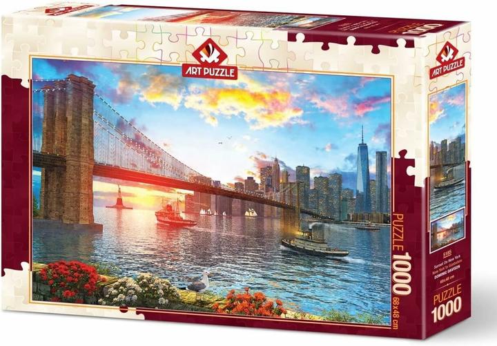 Art Puzzle Artpuzzle Arpuzle Puzzle 1000 Sunset Night in New York (1000 pièces)