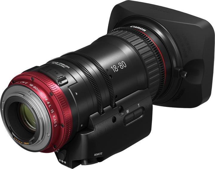 Actual product image Canon CN-E18-80mm T4.4 L IS KAS S (Canon EF)