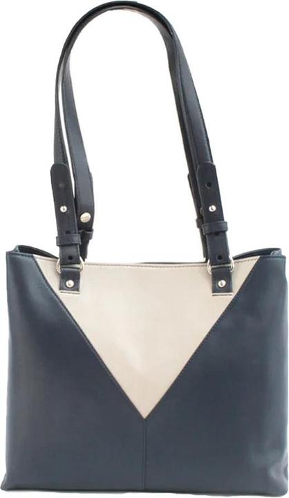 Eastern Counties Leather Handtasche Alice Kontrasteinsatz Leder