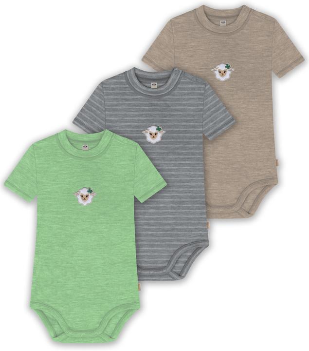 Beige, Green, Grey