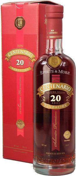Produktbild Ron Centenario FundaciÃ³n 20 Years Old Premium Rum (1 x 70 cl)