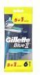 Actual product image Postquam Gillette Blue II Plus 6 units (6 x)