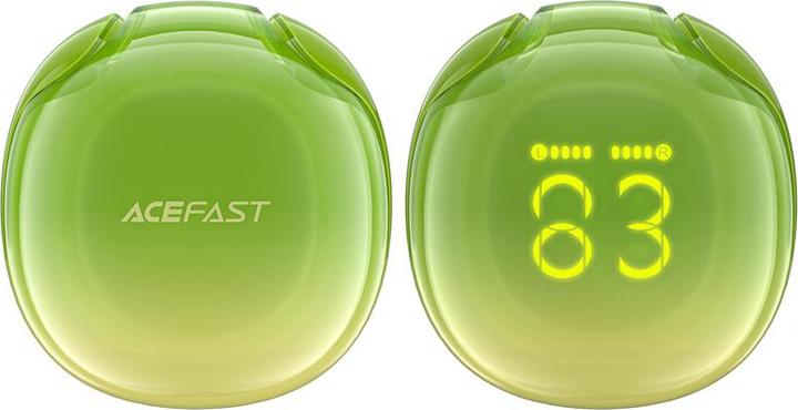 Produktbild Acefast Earphones TWS T9, Bluetooth 5.3, IPX4 (avocado green) (ANC, 6.50 h, Kabellos)