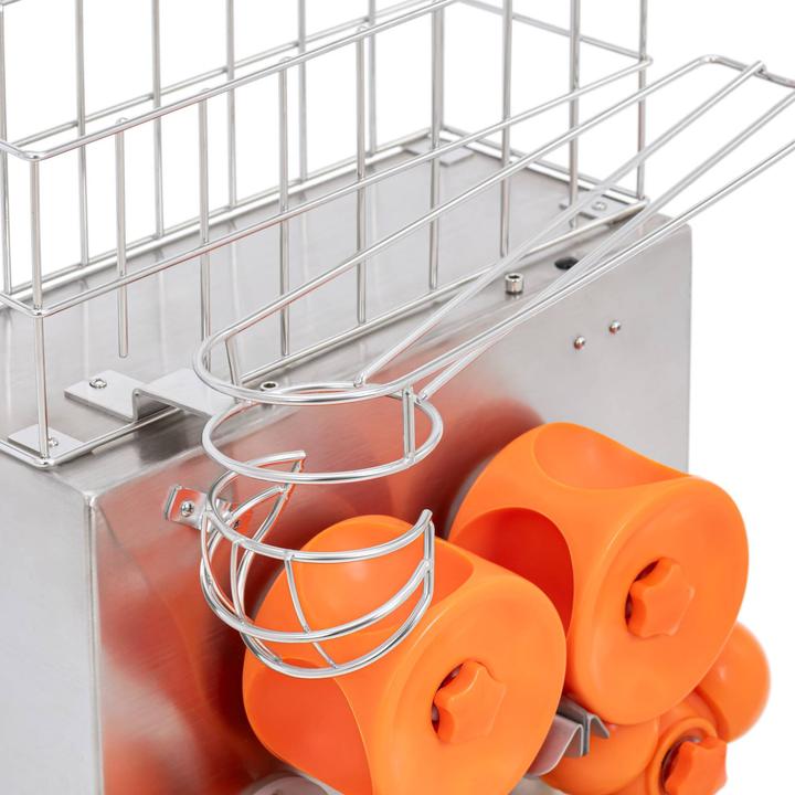 Produktbild Royal Catering Elektrische Orangenpresse halb automatisch 120 W 20 Orangen/min Zitruspresse