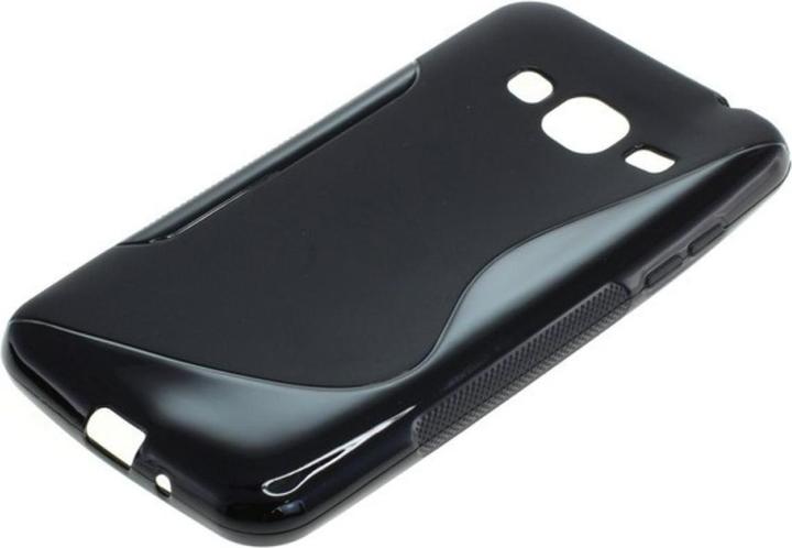 Produktbild König Design Handyhülle TPU Schutzhülle für Samsung Galaxy J3 (2016) Schwarz (Samsung Galaxy J3 (2016))