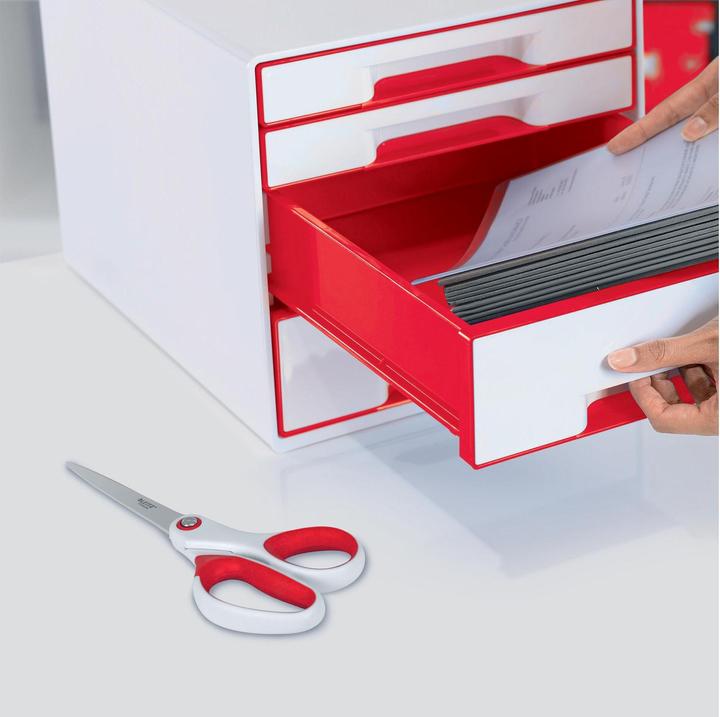 Image du produit Leitz Ciseaux WOW Titan rouge (20.50 cm)