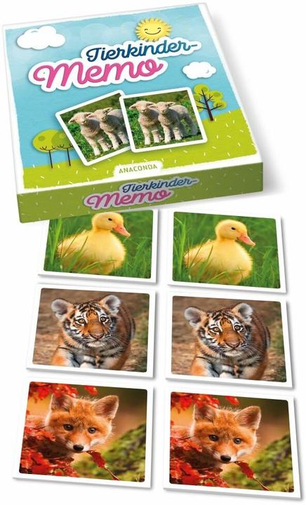 Produktbild Tierkinder-Memo (Kinderspiel) (Deutsch)