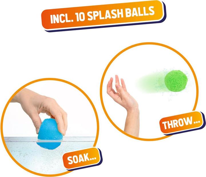 Produktbild Toi-Toys Super Splash Balls Set (2 Eimer, 10 Splash Balls) (10 x)