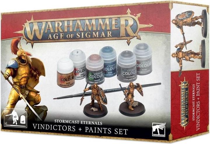 Produktbild Games Workshop Stormcast Eternals Vindicator + Paint Set (Kunststoff)