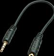 Produktbild Lindy Premium Audio-Adapterkabel (0.20 m)