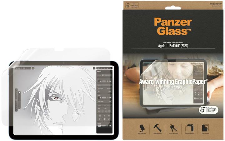 Image du produit PanzerGlass iPad 10.9" (2022) UWF Graphi (1 pièce(s), iPad 2022 (10e génération))