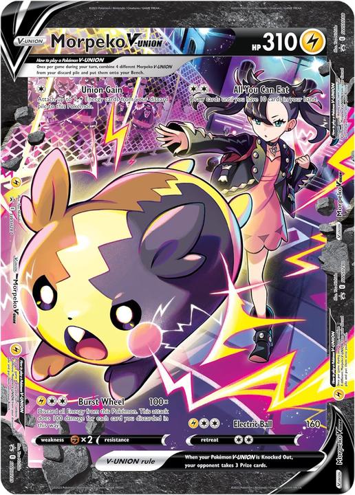Produktbild Pokémon Morpeko V Union Box (Englisch, Booster Pack)