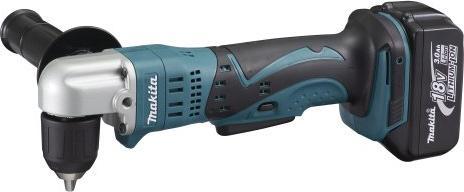 Actual product image Makita BDA 351 RFJ Battery Angle Drill 18V 13,5Nm + 2x Battery 3,0Ah + Charger + Makpac (Rechargeable battery operated)