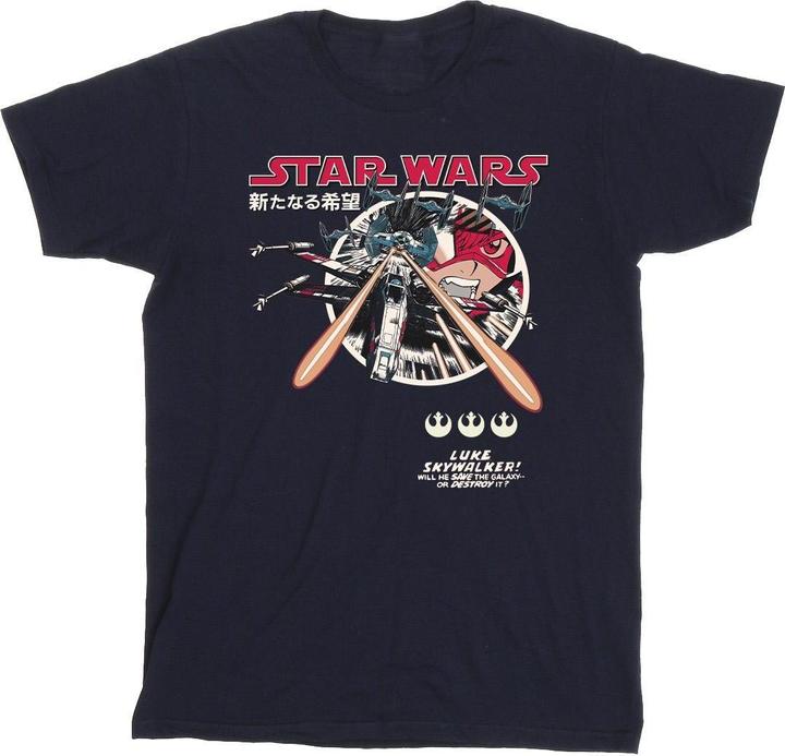 Star Wars Classic Luke Manga TShirt (L)