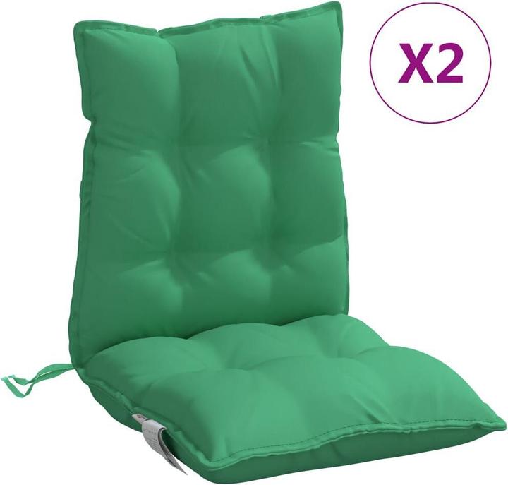 Produktbild VidaXL Niedriglehner-Auflagen 2 Stk. Oxford-Gewebe (100 x 50 x 7 cm)