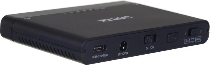 Produktbild Unitek GEHÄUSE USB-C zu PCIe/NVMe M.2 SSD + SATA III Adapter mit Offline-Klon (M.2 2280)
