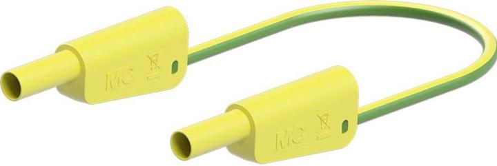 Stäubli SLK-4N-S25 Cordon de mesure ( - ) 200 cm Jaune, Vert 1 pce (Ligne de mesure)