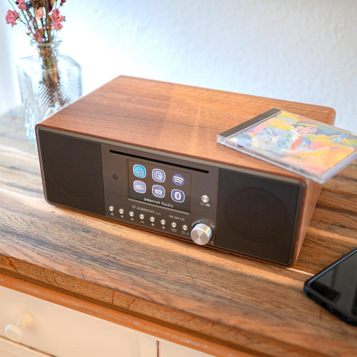 Actual product image Albrecht DR 895 (DAB+, VHF, Bluetooth, Wi-Fi)