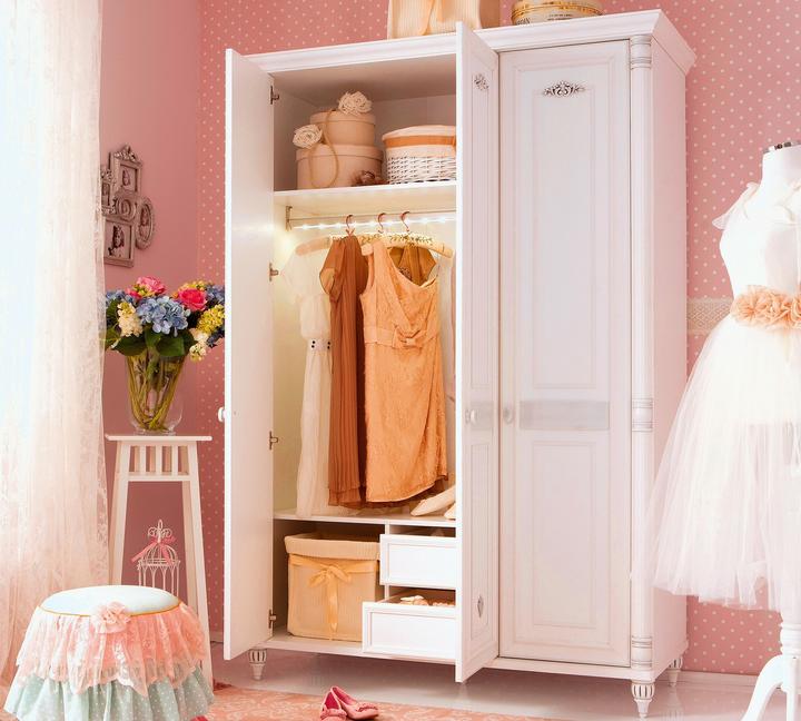 Immagine prodotto Cilek Armadio romantico a 3 ante (140 cm)