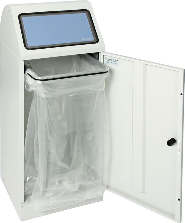 Actual product image Stumpf Abfalltrennung Flex-M lichtgrau Tütenhalterung 70l - 665-075-0-1 (70 l)