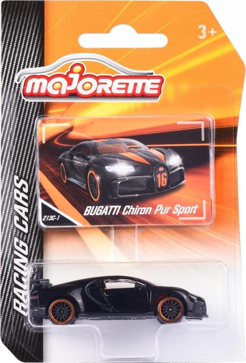 Produktbild Majorette Racing Bugatti Chiron Pur Sport, schwarz