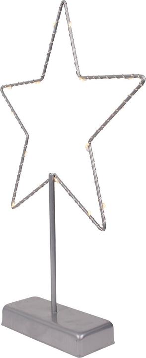 Mojawo LED Metal Star with Stand 15 LED's