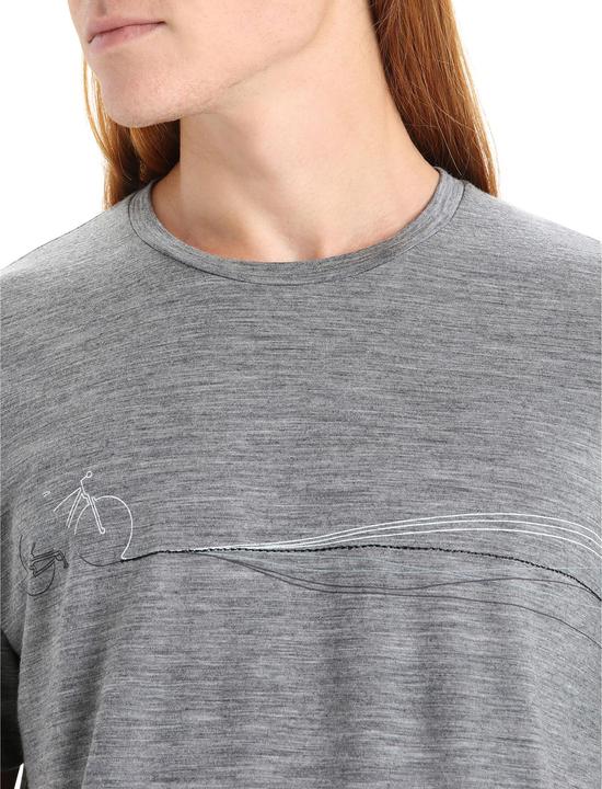 Immagine prodotto Icebreaker Merino Tech Lite II SS Tee Percorsi di Cadenza (M)
