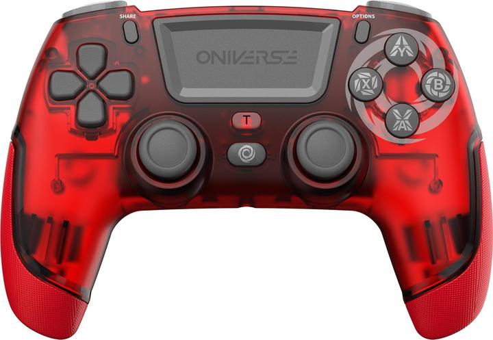 Oniverse Revolt Grey, Red Bluetooth Gamepad Analogue / Digital PC, PlayStation 4 (PC, PS4)
