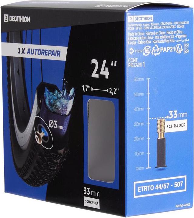 Actual product image Decathlon CAA 24 (Presta (SV), 24")