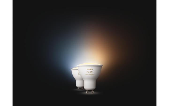 Actual product image Philips Hue White Ambiance BT (GU10, 5 W, 350 lm, 2 x, G)