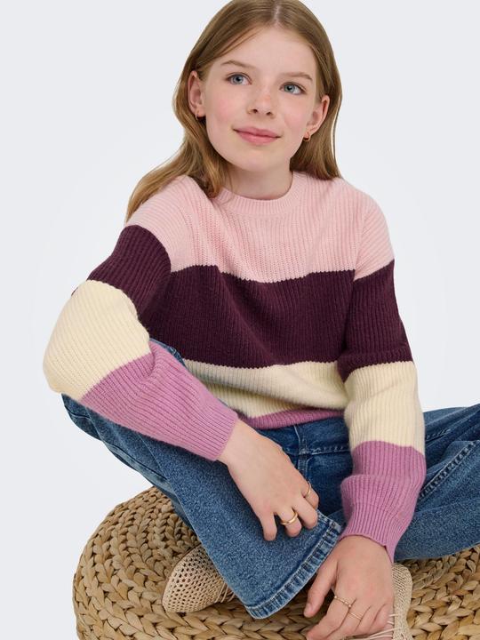 Actual product image Only Kogsandy L/S Stripe Pullover Knt Noos (146)