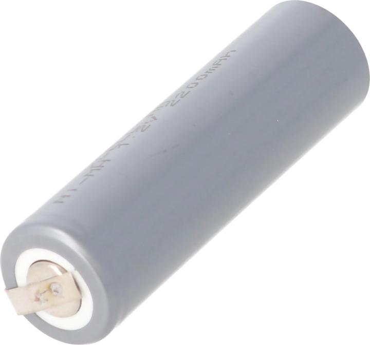 Immagine prodotto AccuCell Akku HHR2200 Mignon AA Zelle mit Lötfahne in U-Form (1 pz., AA, 2200 mAh)