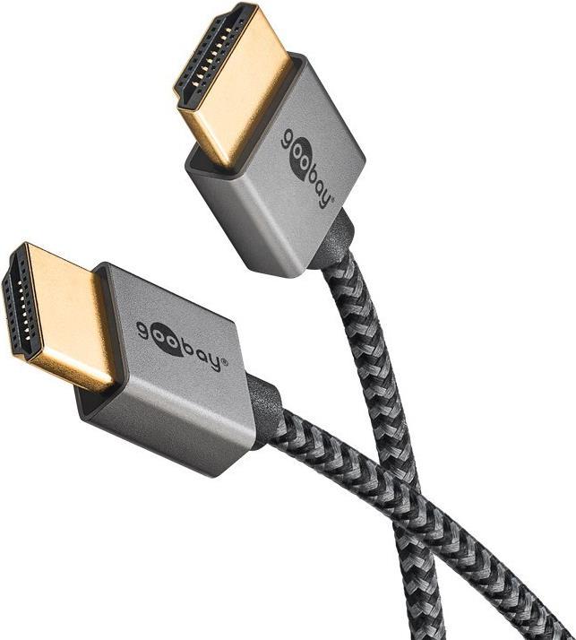 Immagine prodotto Goobay Cavo HDMI sottile ad alta velocità con Ethernet (3 m, HDMI)