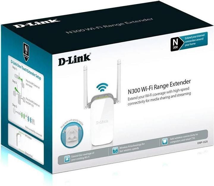 Produktbild D-Link DAP-1325 N300 Range Extender (300 Mbit/s, 300 Mbit/s)