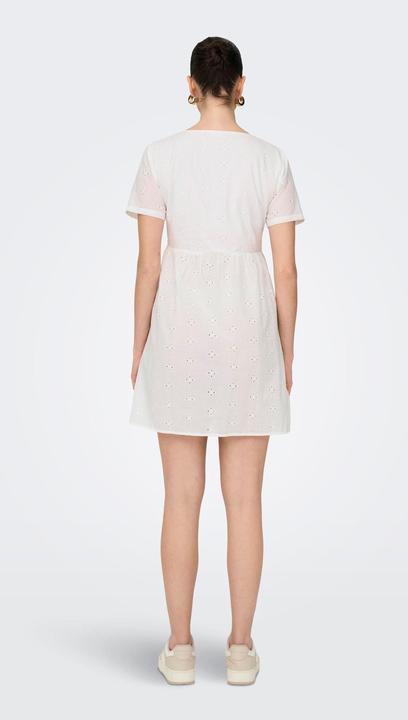 Actual product image JdY Normal geschnitten V-Ausschnitt Voluminöser Armschnitt Midikleid Kleid (M)