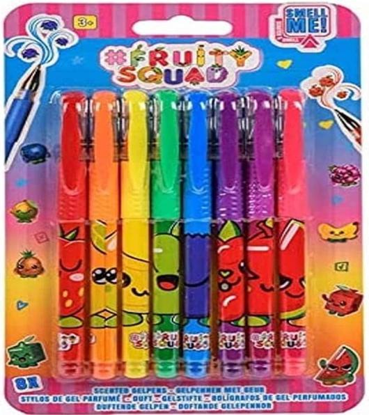 Produktbild Canenco Fruchtige Squad Gelschreiber mit Duft (Mehrfarbig, 8 x)